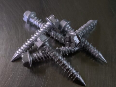 鉄 コンクリートビス+六角